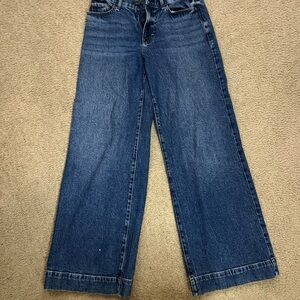 a.n.a Dark Blue wide leg Jeans